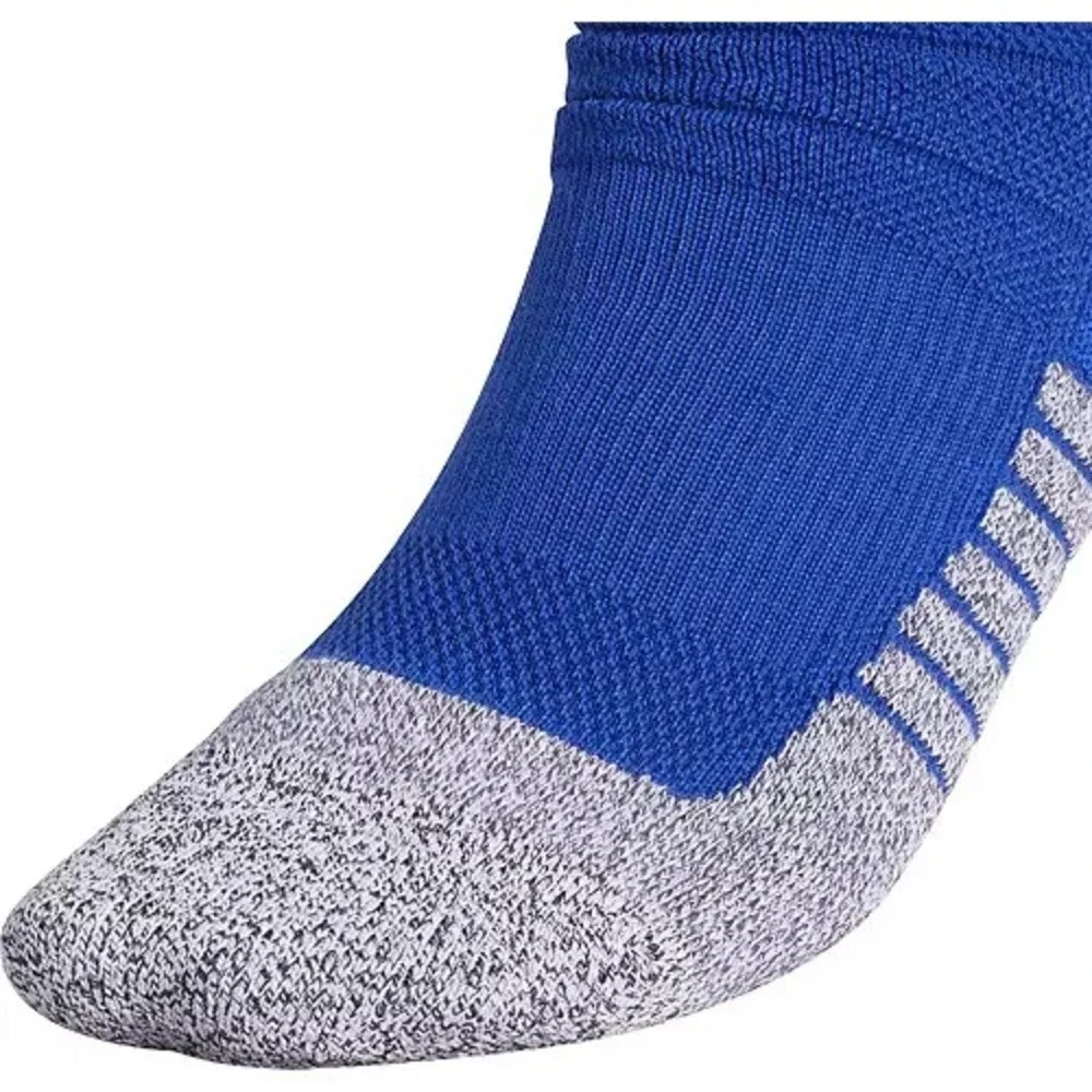 Adidas Crew Socks Mens XL 12-16 Max Cushioned Adizero Football Blue Lot of 2